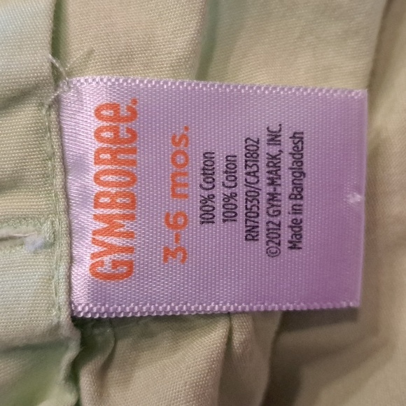 Gymboree girls 3-6 months Tea Time Afternoon line shirt VGUC - Picture 2 of 5